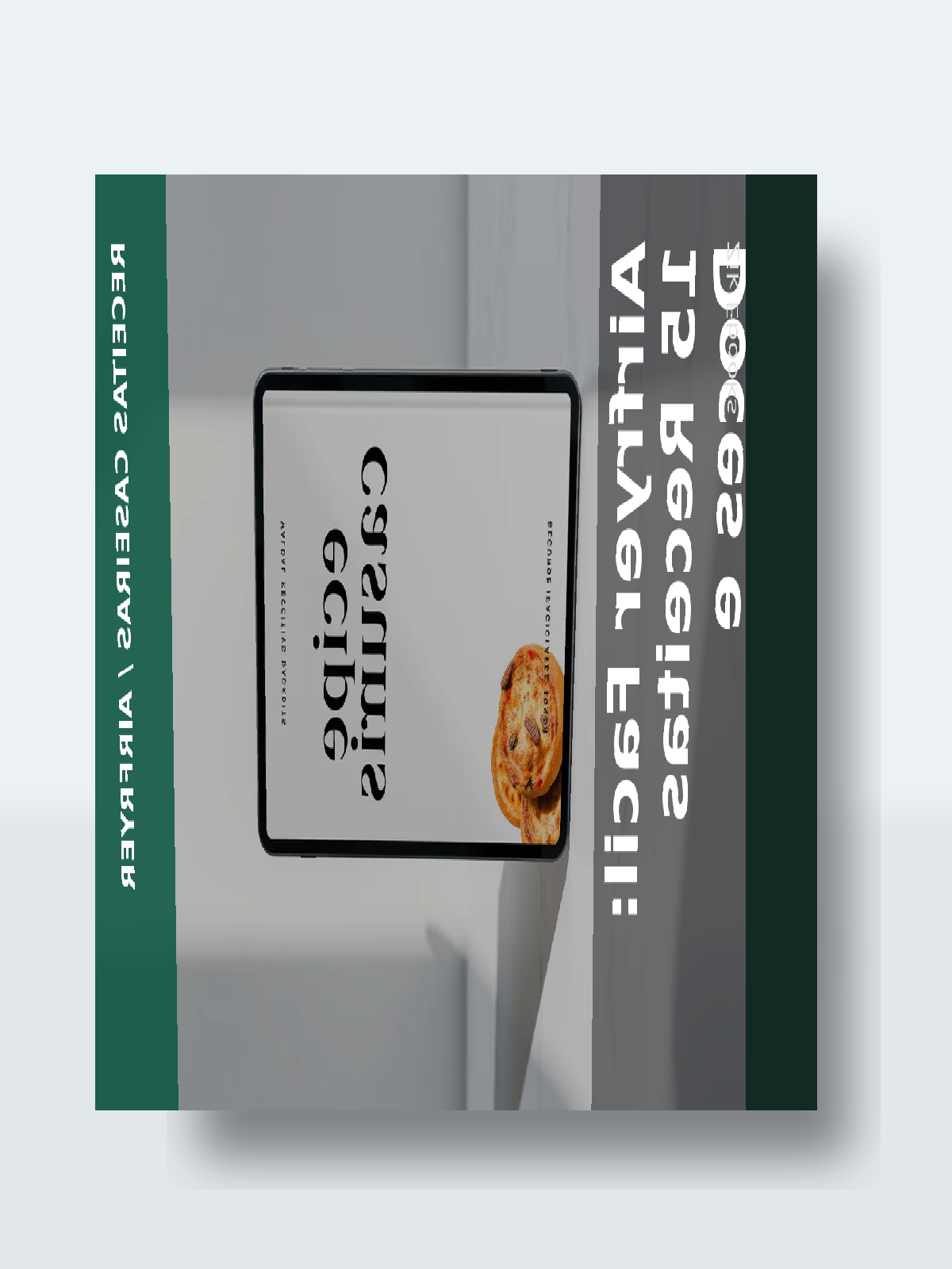 Capa 3D do ebook Airfryer Facil: 15 Receitas Doces e Salgadas Prontas em Menos de 20 Minutos