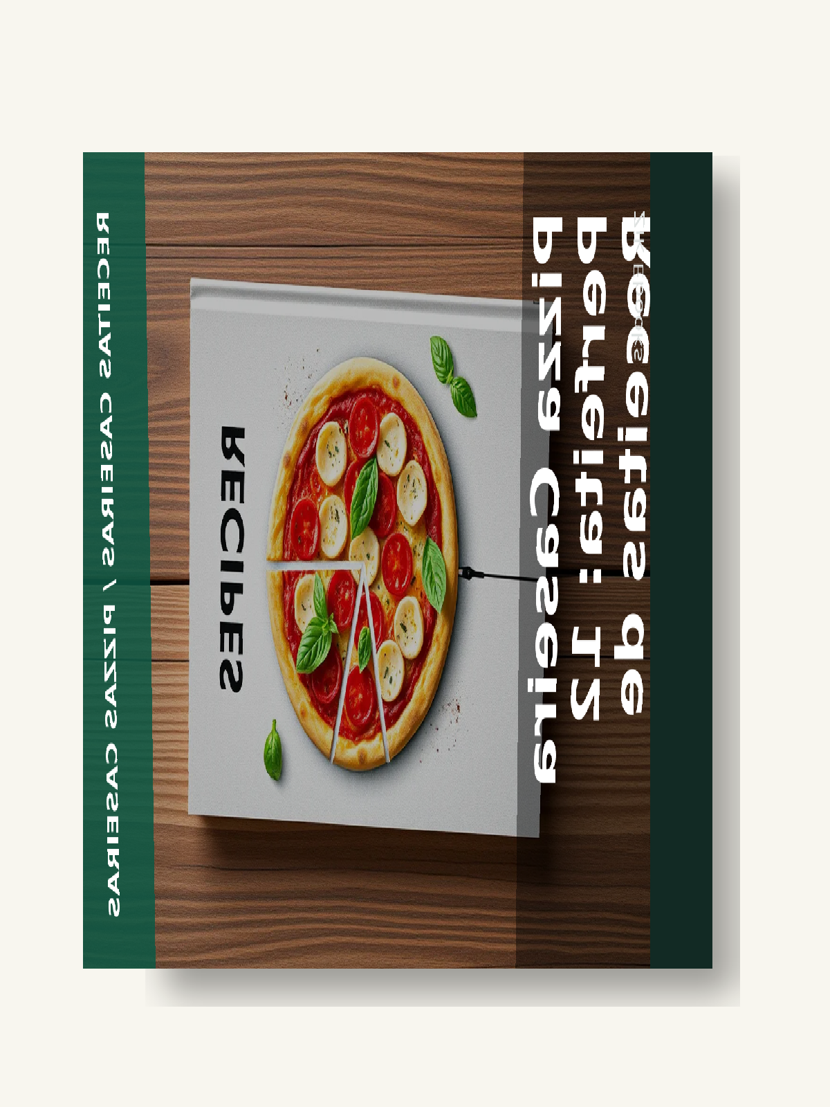 Capa 3D do ebook Pizza Caseira Perfeita: 12 Receitas de Massa e Recheio Prontas em 40 Minutos