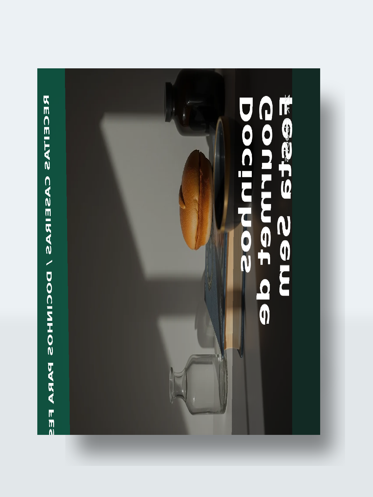 Capa 3D do ebook Docinhos Gourmet de Festa Sem Segredo: 15 Receitas Que Rendem Mais de 50 Unidades em 1 Tarde