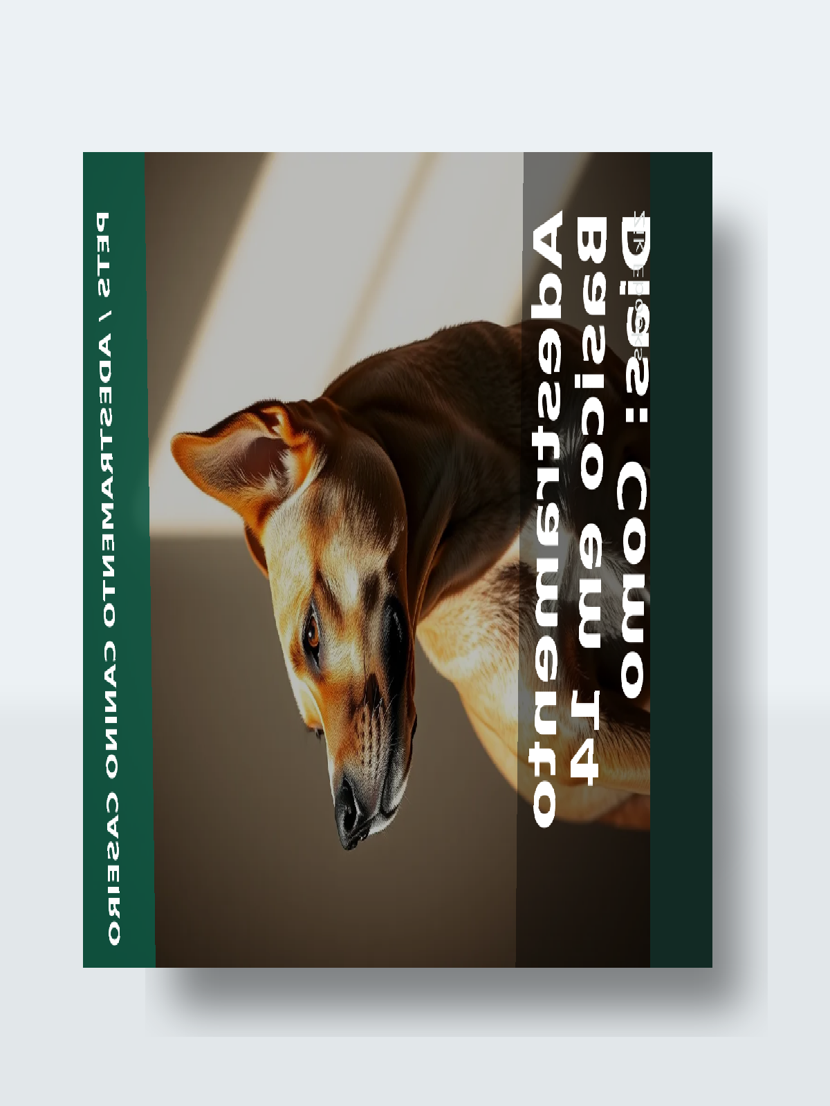 Capa 3D do ebook Adestramento Basico em 14 Dias: Como Ensinar Seu Cachorro a Obedecer Comandos Essenciais Sem Punicao