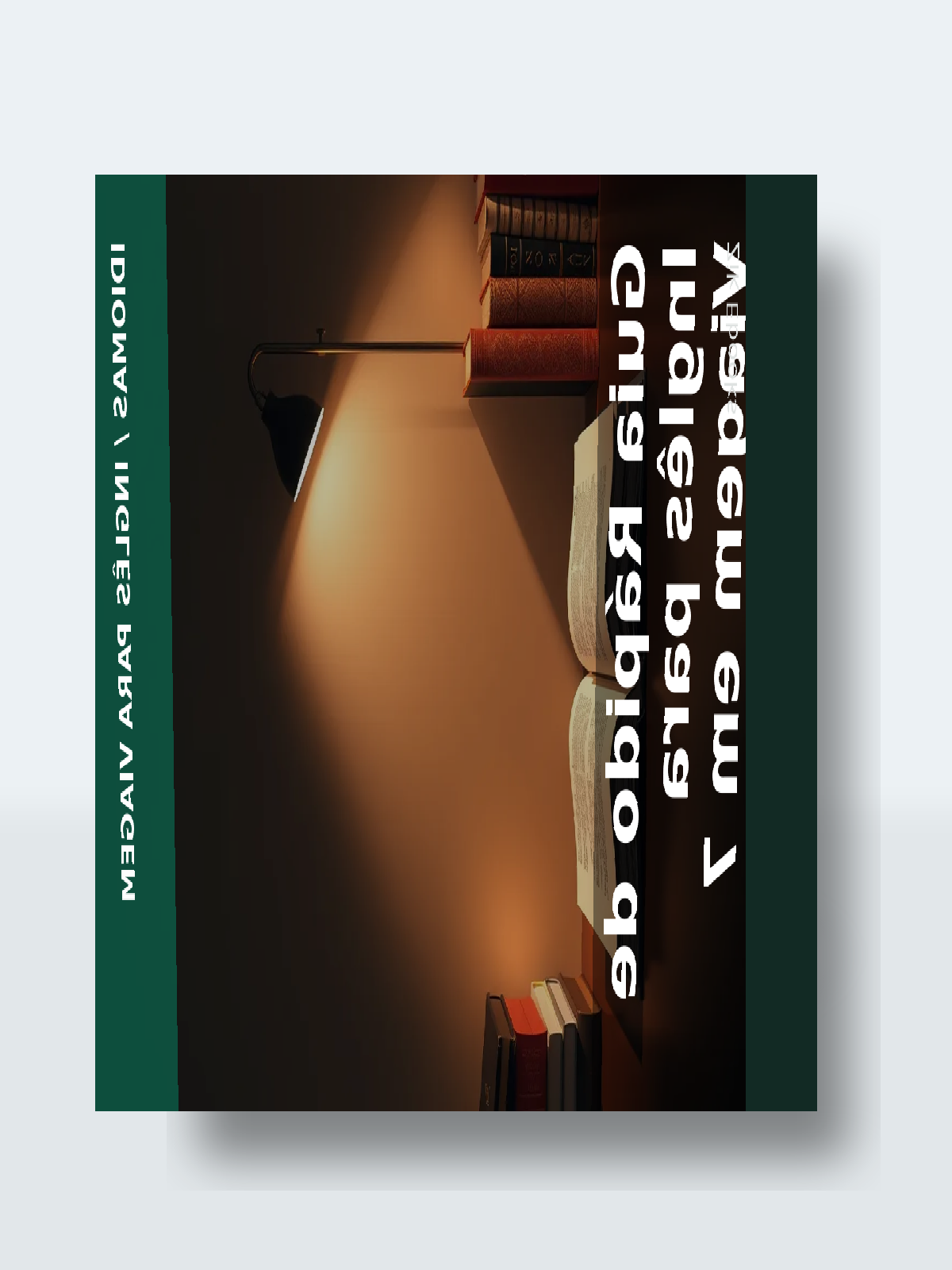 Capa 3D do ebook Guia Rápido de Inglês para Viagem em 7 Dias: 300 Frases com Pronúncia para Aeroporto, Hotel, Restaurante e Emergências